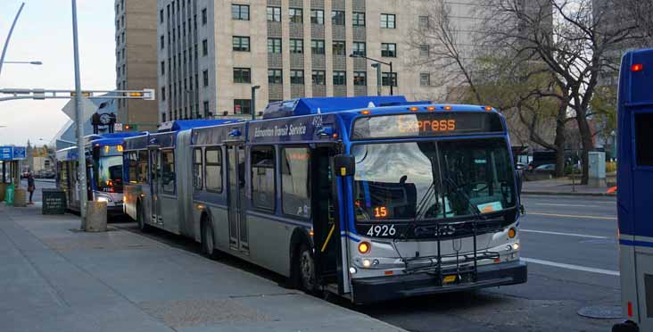 Edmonton New Flyer D60LFR 4926